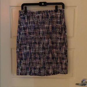 An. Taylor Loft Knit Pencil Skirt Size 4